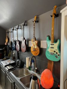 wall of guitars